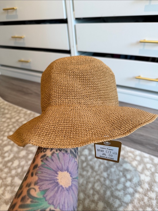 Accessories - Women’s Straw Sun Hat - Tan